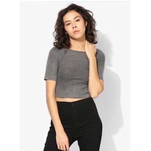 Women’s Topshop Washed Grey Shirt 10 US! - Picture 1 of 9